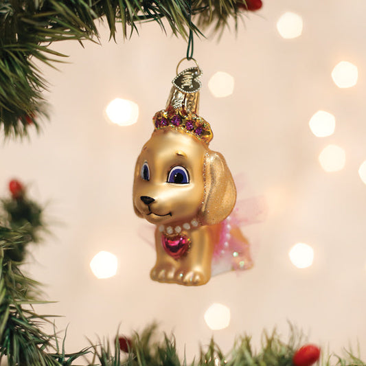Princess Doggy Ornament