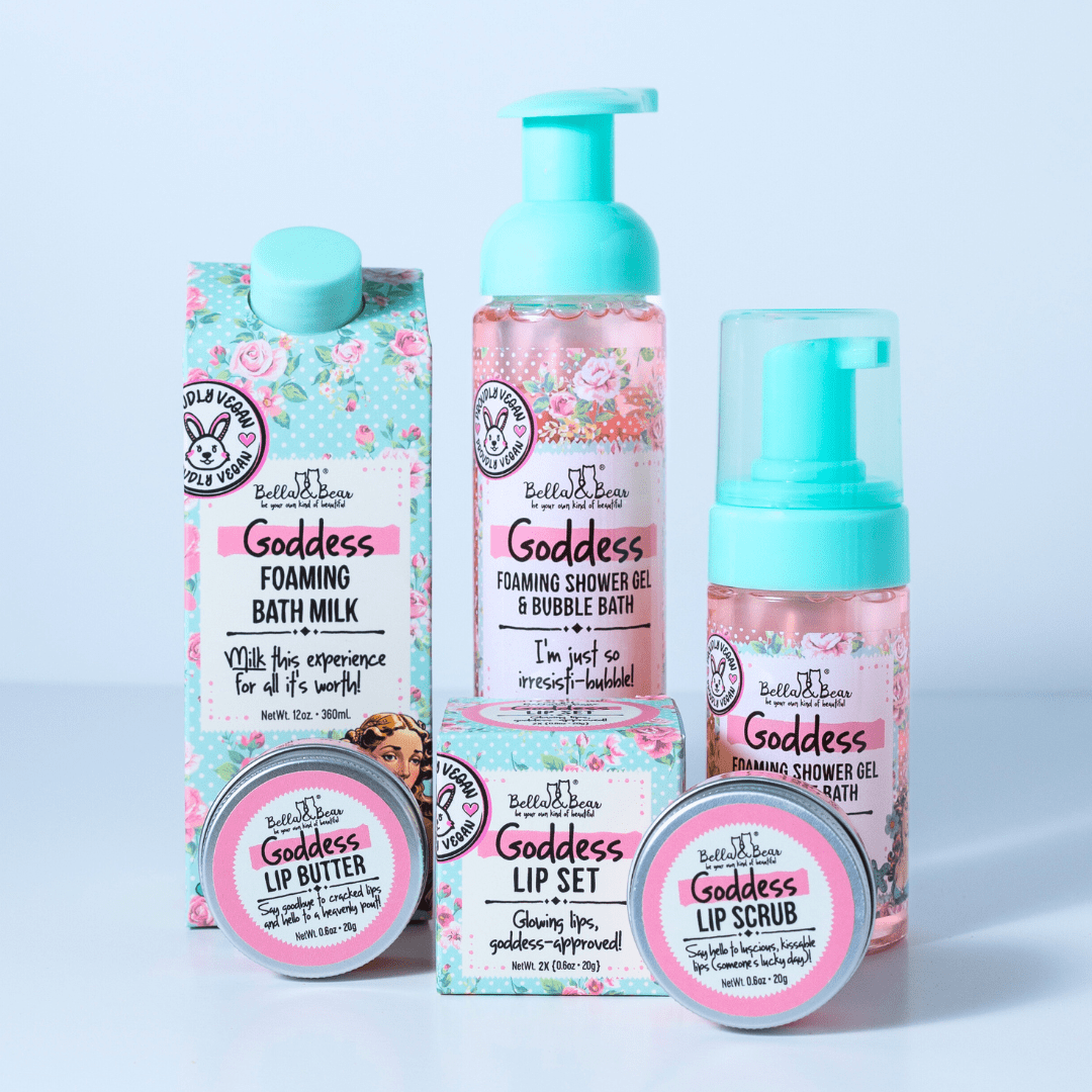Bella & Bear Goddess Foaming Shower Gel & Bubble Bath Mini