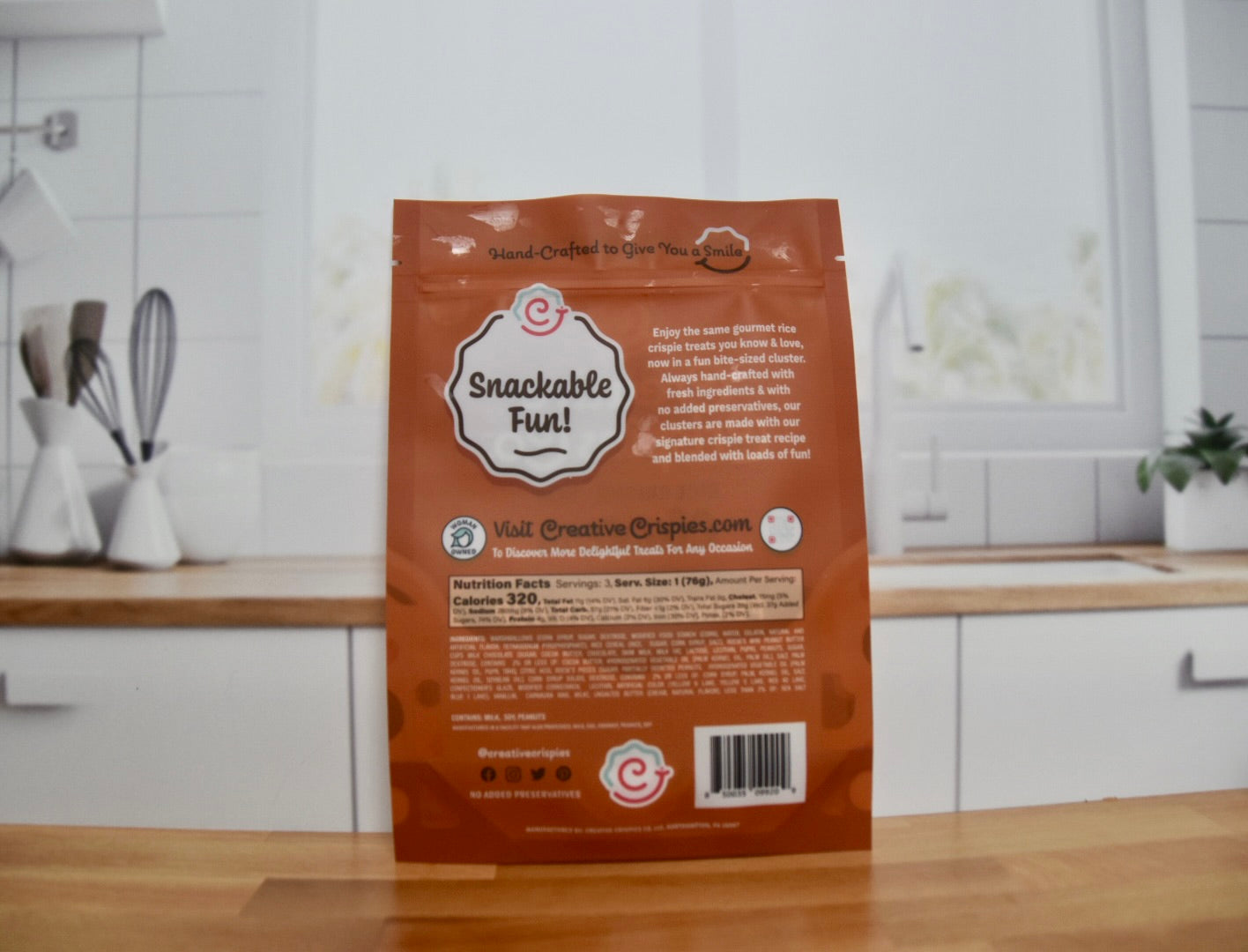 "Clusters" Chocolate Peanut Butter Cup Crispie Mix Clusters