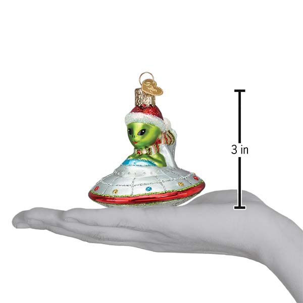 Christmas UFO Ornament