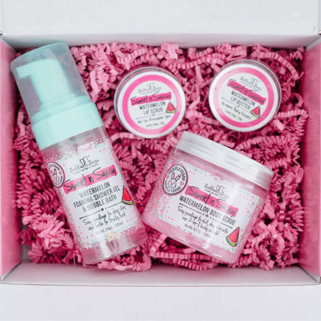 Bella & Bear 6.7oz Sweet 'n' Sassy Watermelon Body Scrub