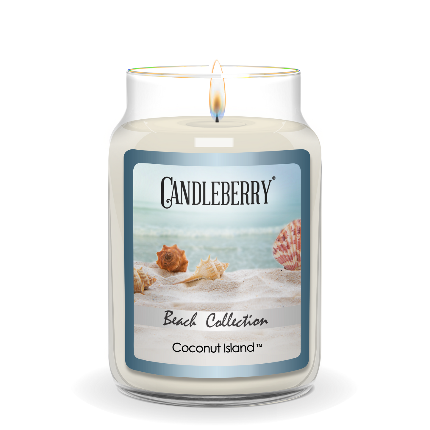 Beach Collection - Coconut Island™, Large Jar Candle