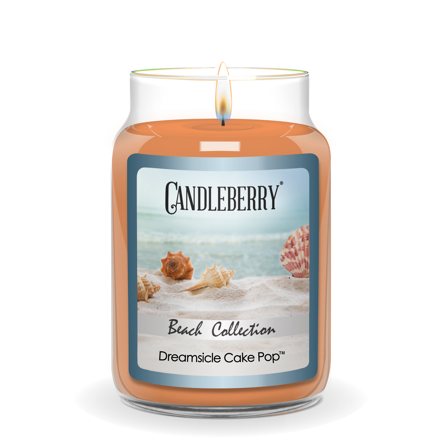 Beach Collection - Dreamsicle Cake Pop™, Large Jar Candle