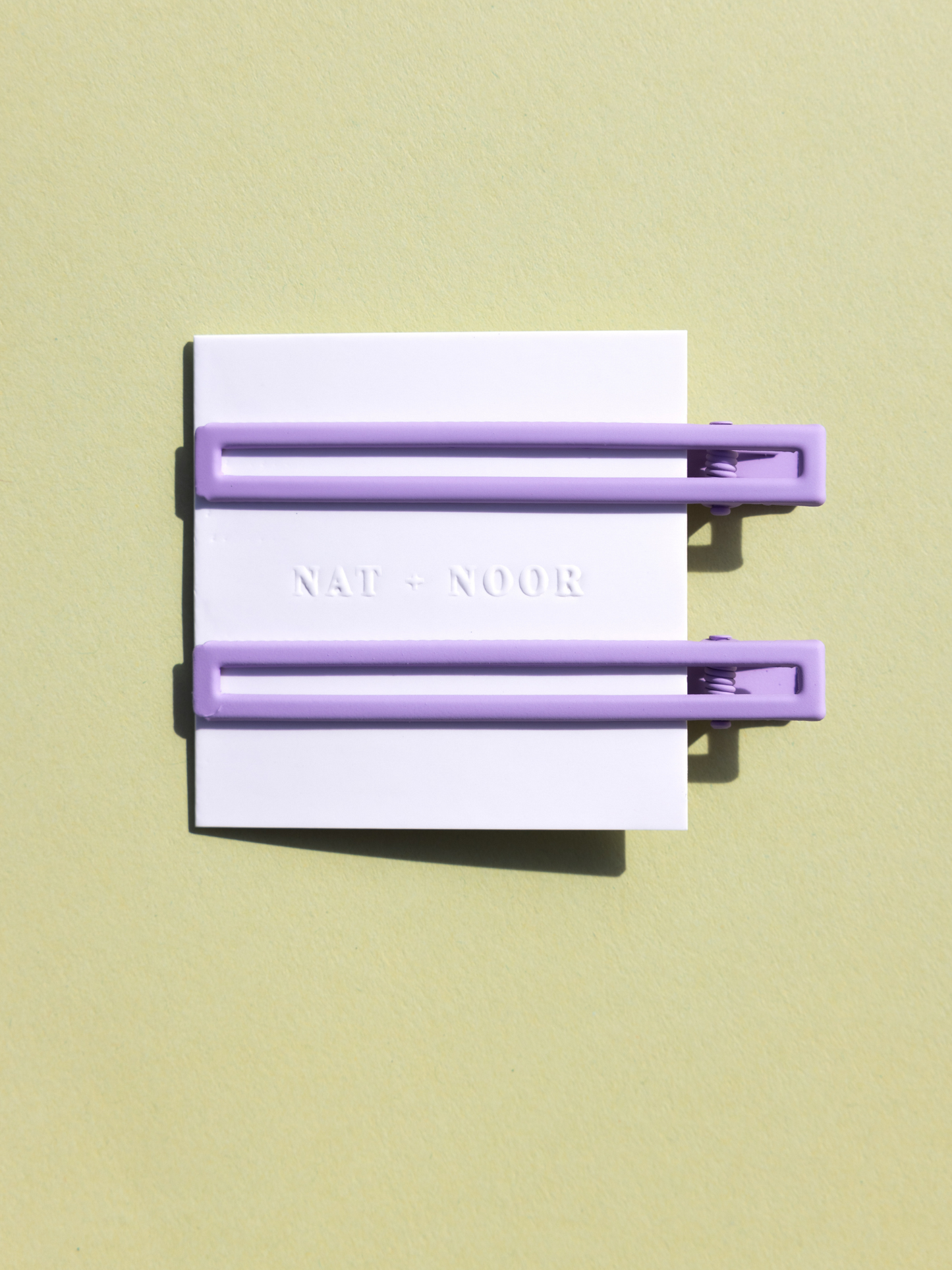 Leia Hair Clips - Lilac
