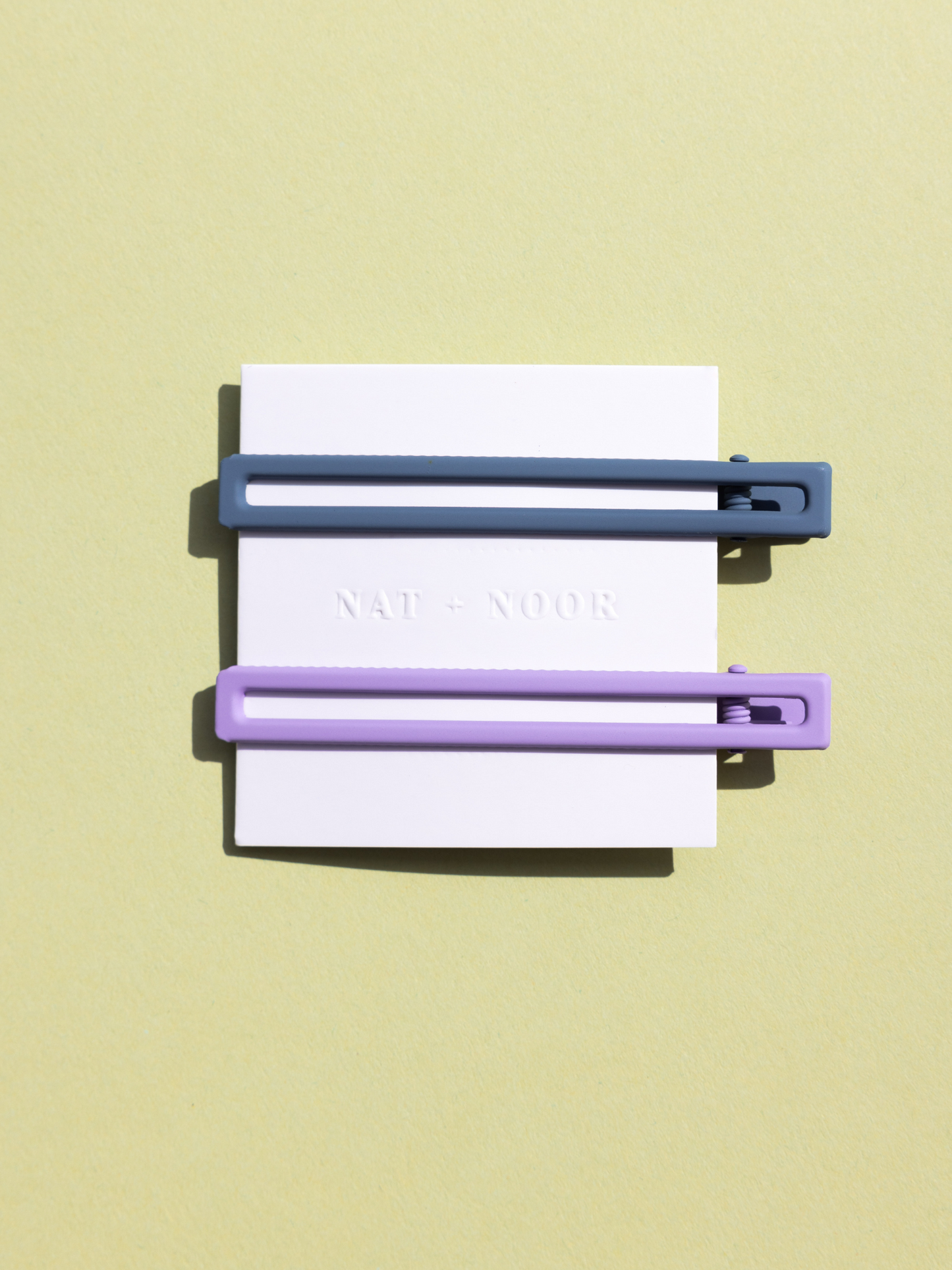 Leia Hair Clips - Lilac + Sky