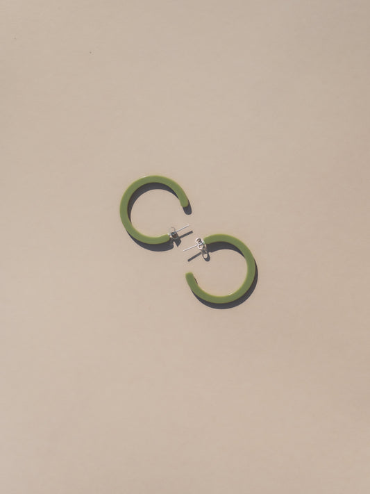 Alba Hoops ( New Thinner Style - Okra