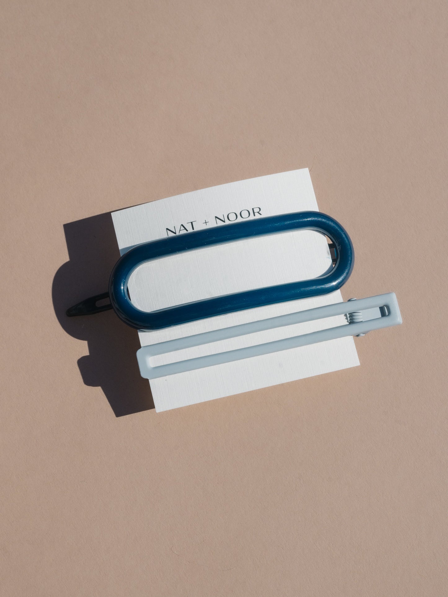 Byron Clips - Gray Blue