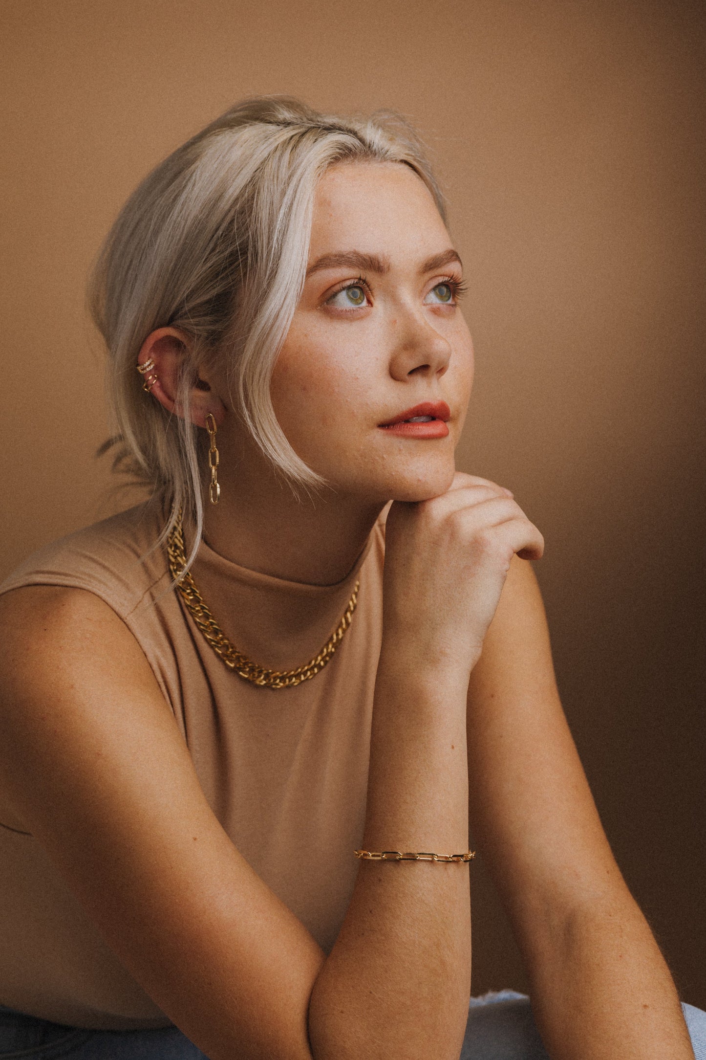 PaperClip Link Earrings