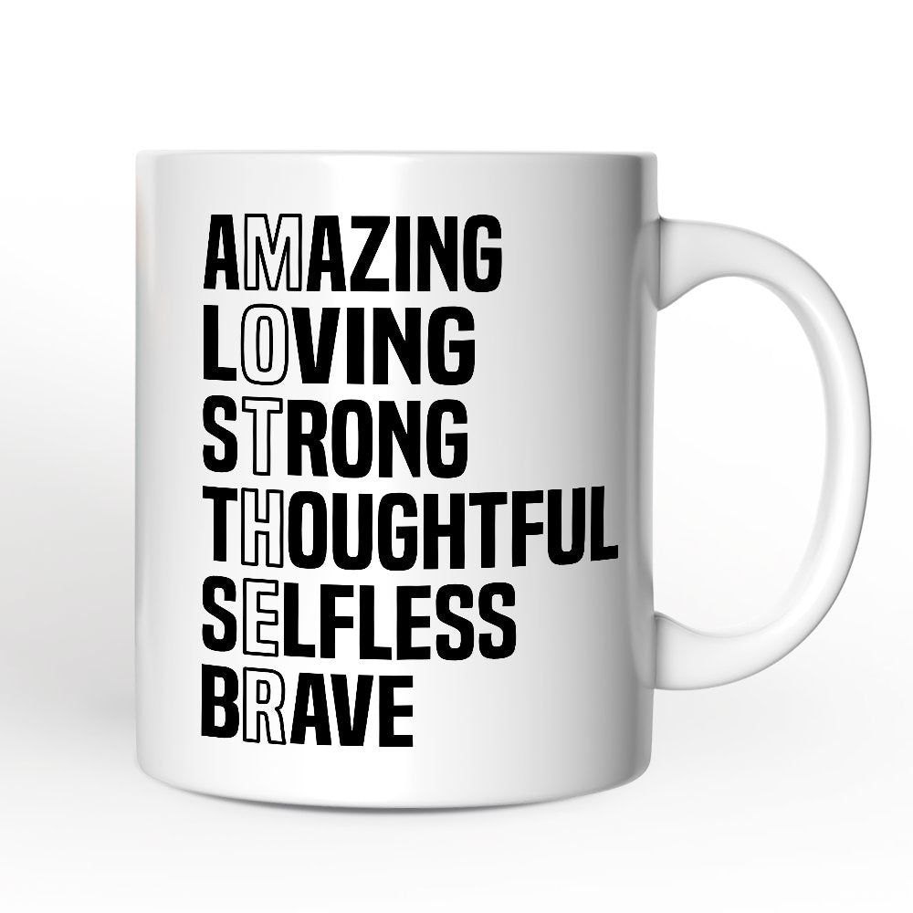 Inspirational Mother's Definition Coffee Mug, Thoughtful Gift for Her