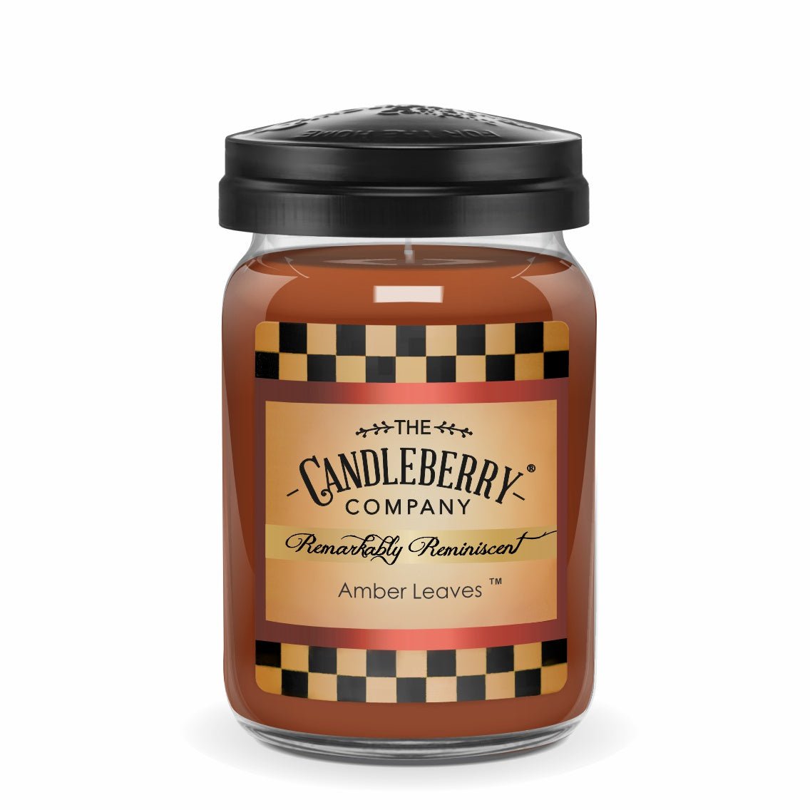 Amber Leaves™, Large Jar Candle