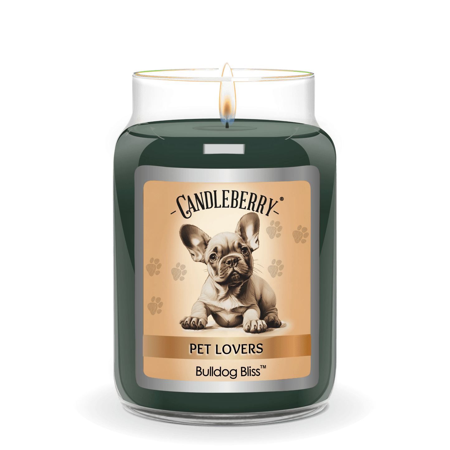 Bulldog Bliss - Large Jar Candle