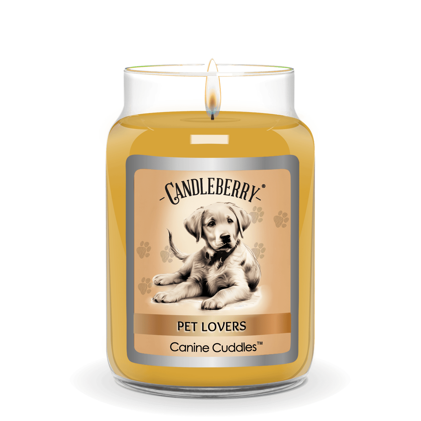 Canine Cuddles - Large Jar Candle
