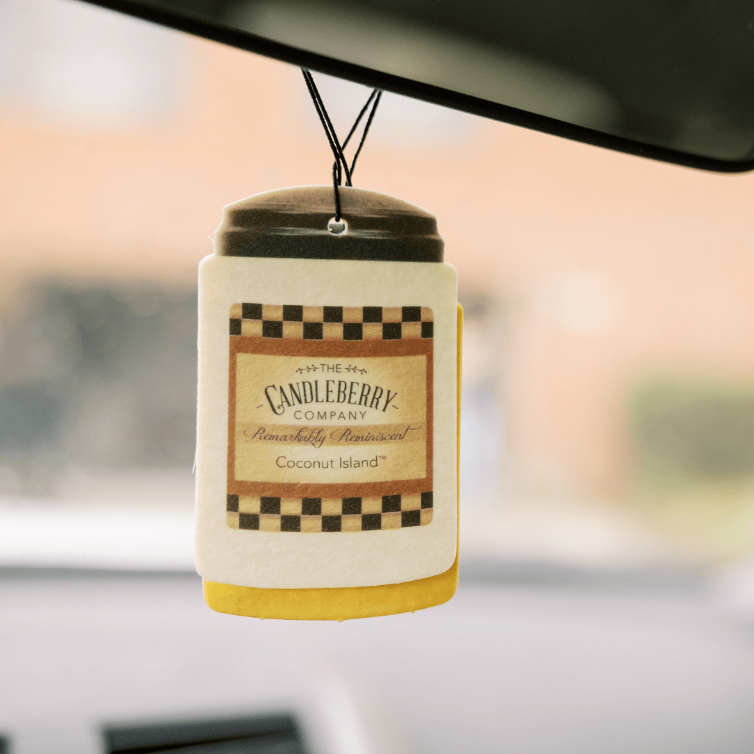 Coconut Island™- "Fresh Cargo"®, Scent for the Car (2-PACK)