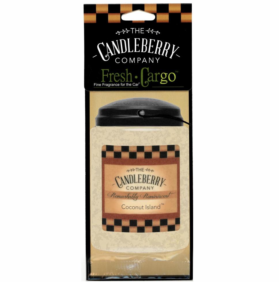 Coconut Island™- "Fresh Cargo"®, Scent for the Car (2-PACK)