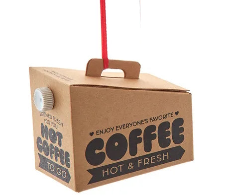 Box of Coffee Ornament