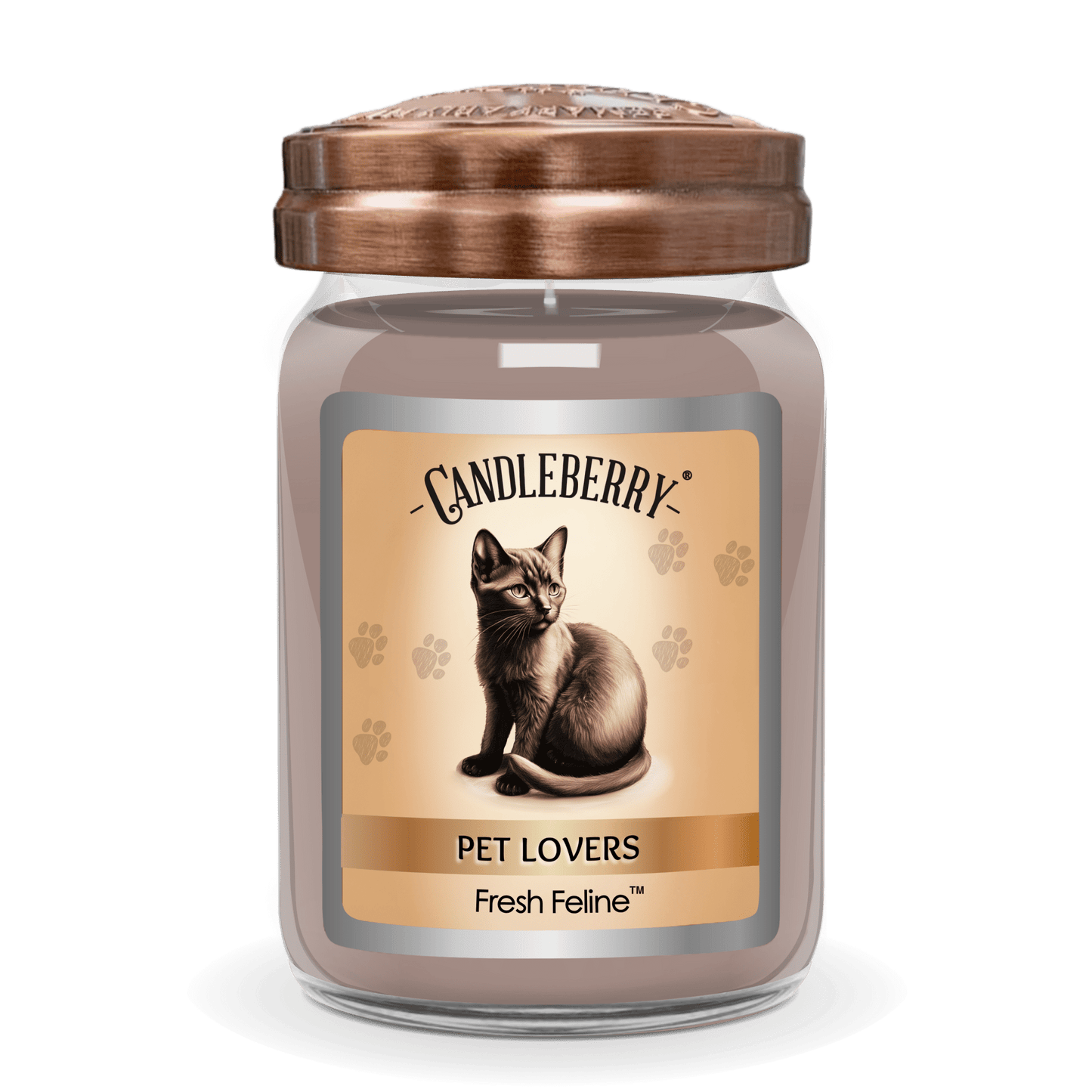 Fresh Feline - Large Jar Candle