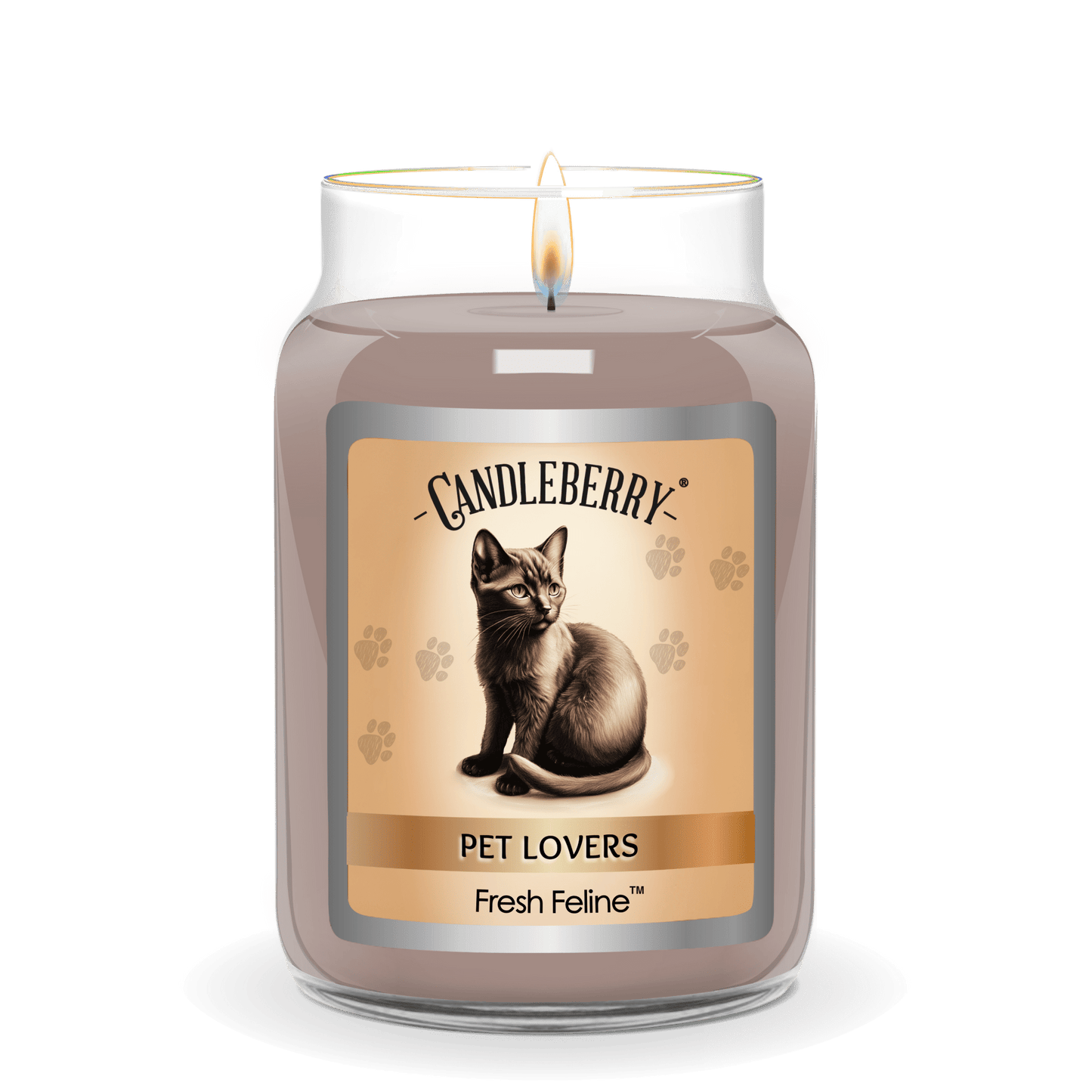 Fresh Feline - Large Jar Candle