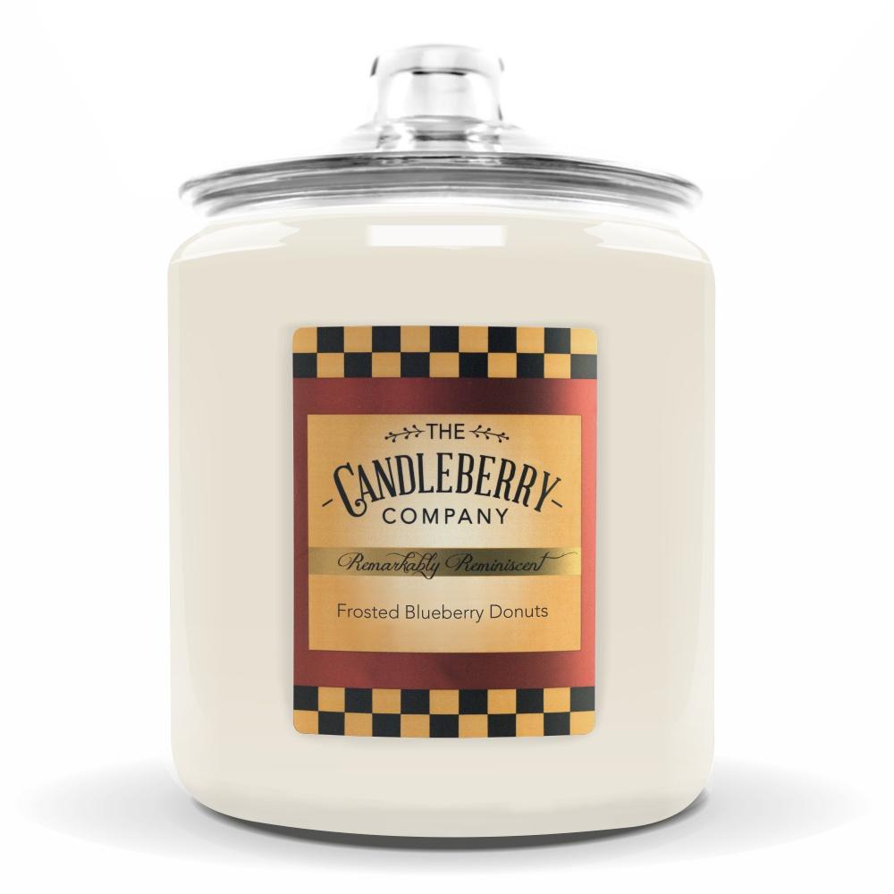 Frosted Blueberry Donuts™, 4 - Wick, Cookie Jar Candle