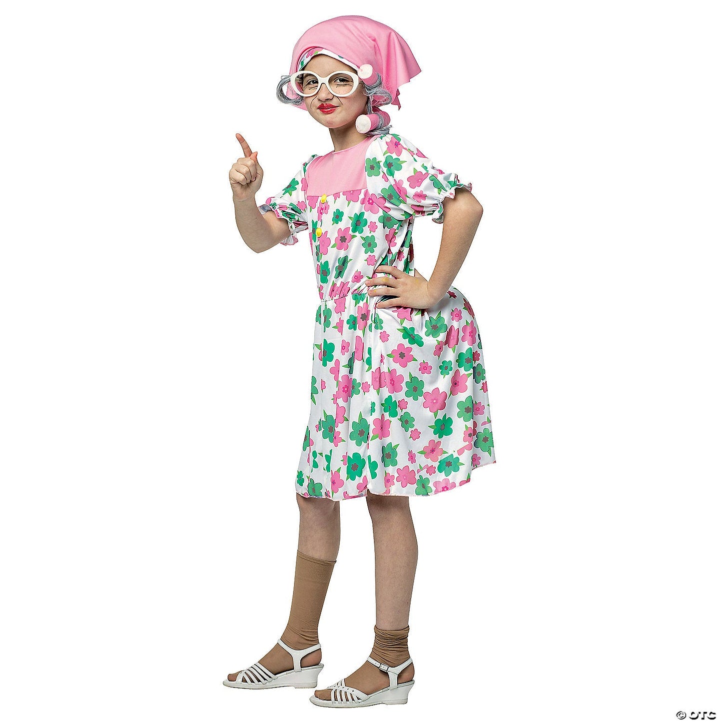 Girl's Granny Costume, Girls 7 - 10