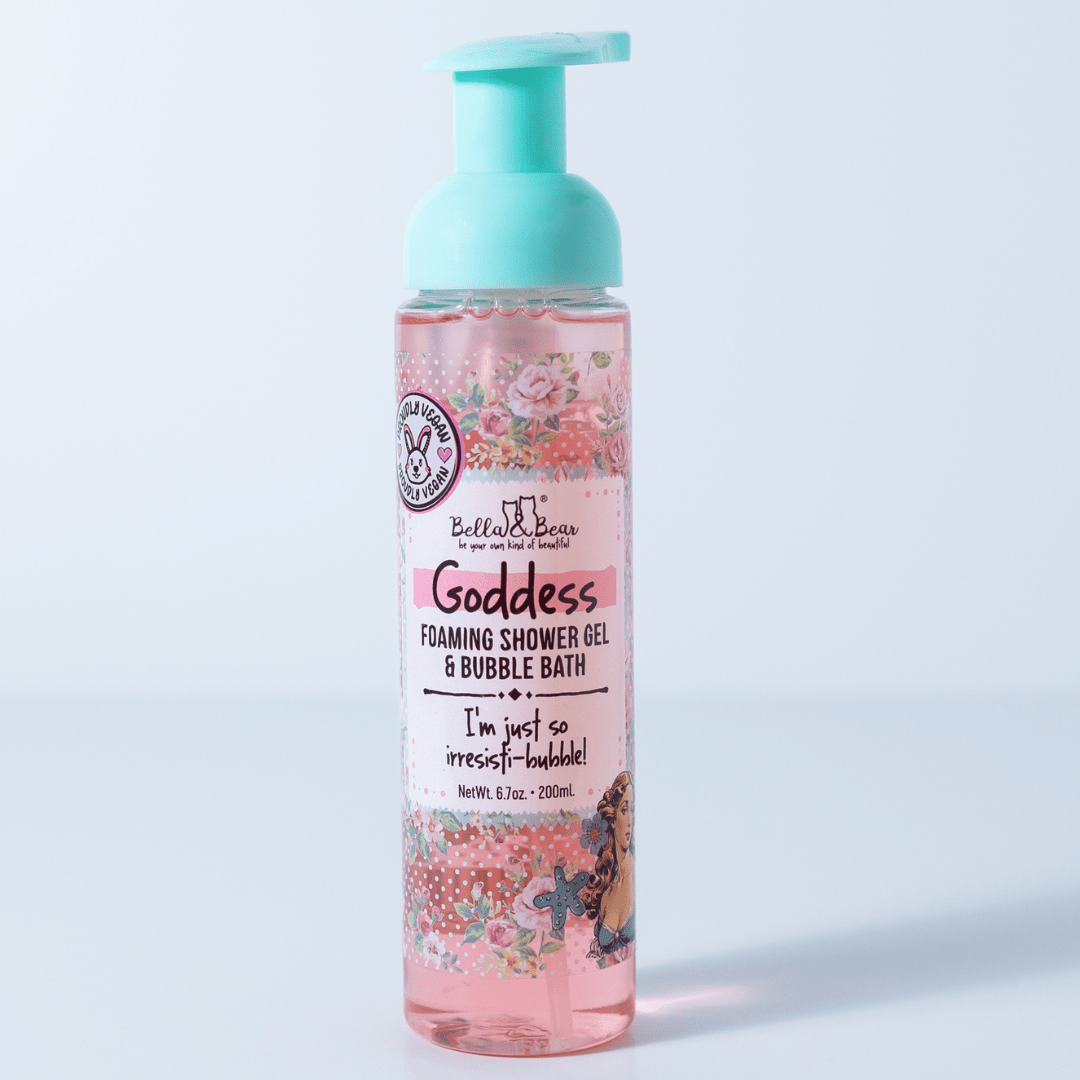 Bella & Bear Goddess Foaming Shower Gel & Bubble Bath Full Size