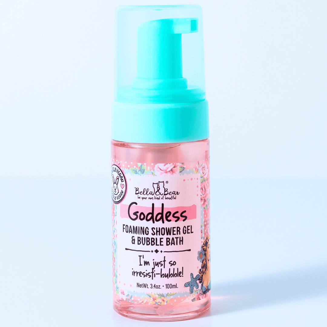 Bella & Bear Goddess Foaming Shower Gel & Bubble Bath Mini