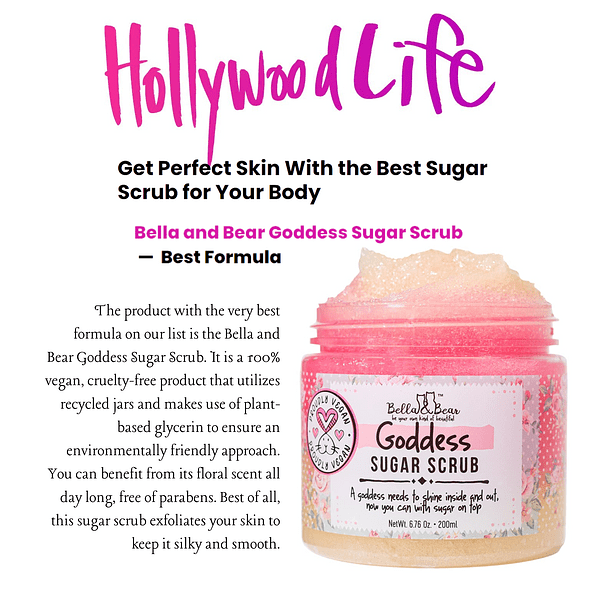 Goddess Sugar Scrub 3.4oz