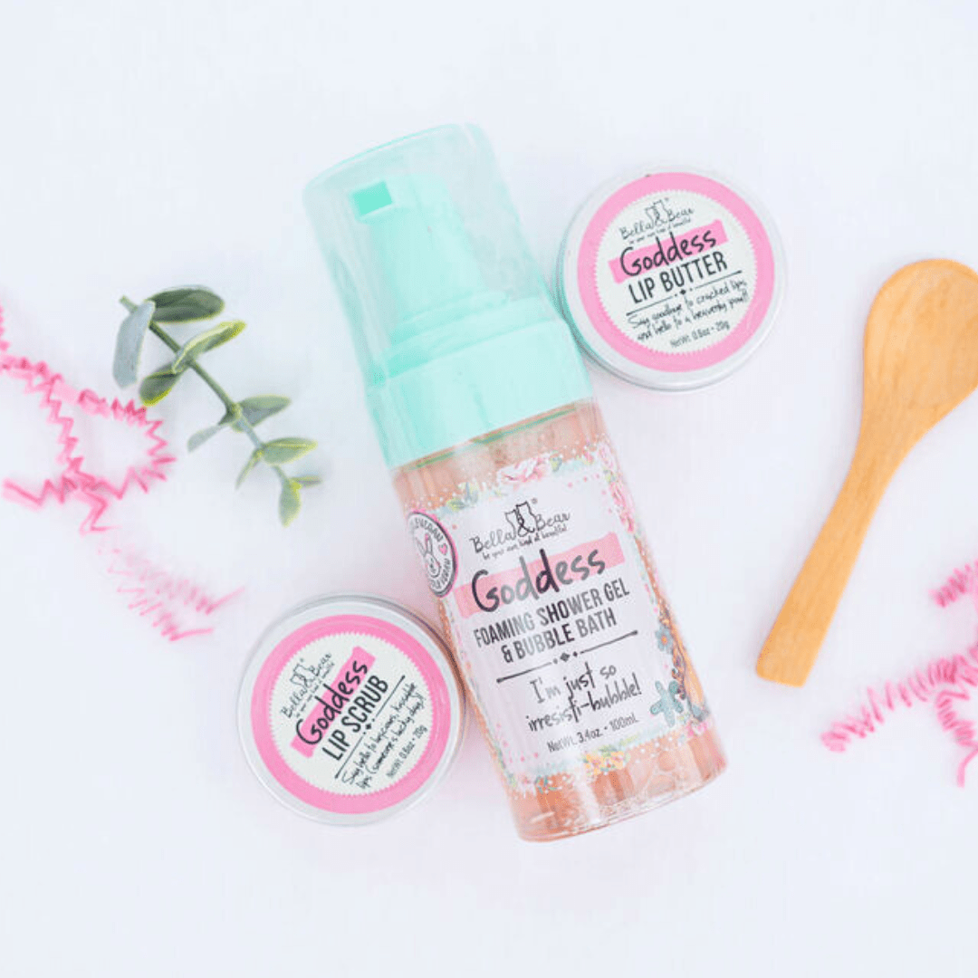 Bella & Bear Goddess Foaming Shower Gel & Bubble Bath Mini