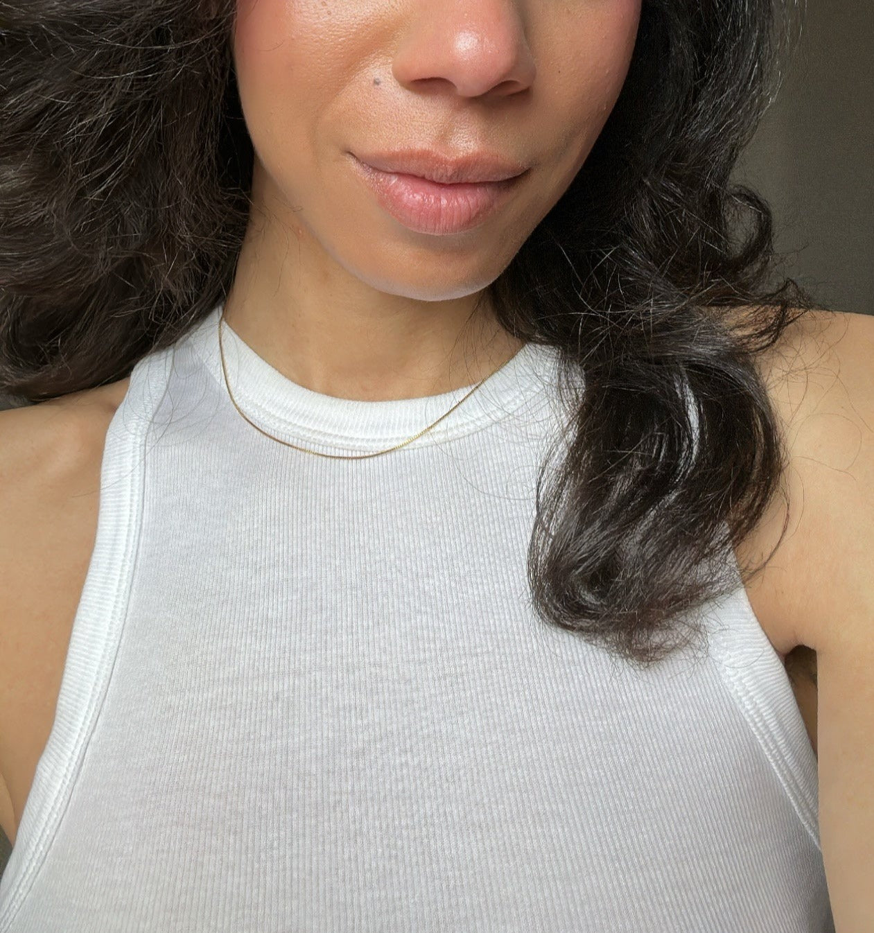 Delicate Staple Box Chain - Gold Filled