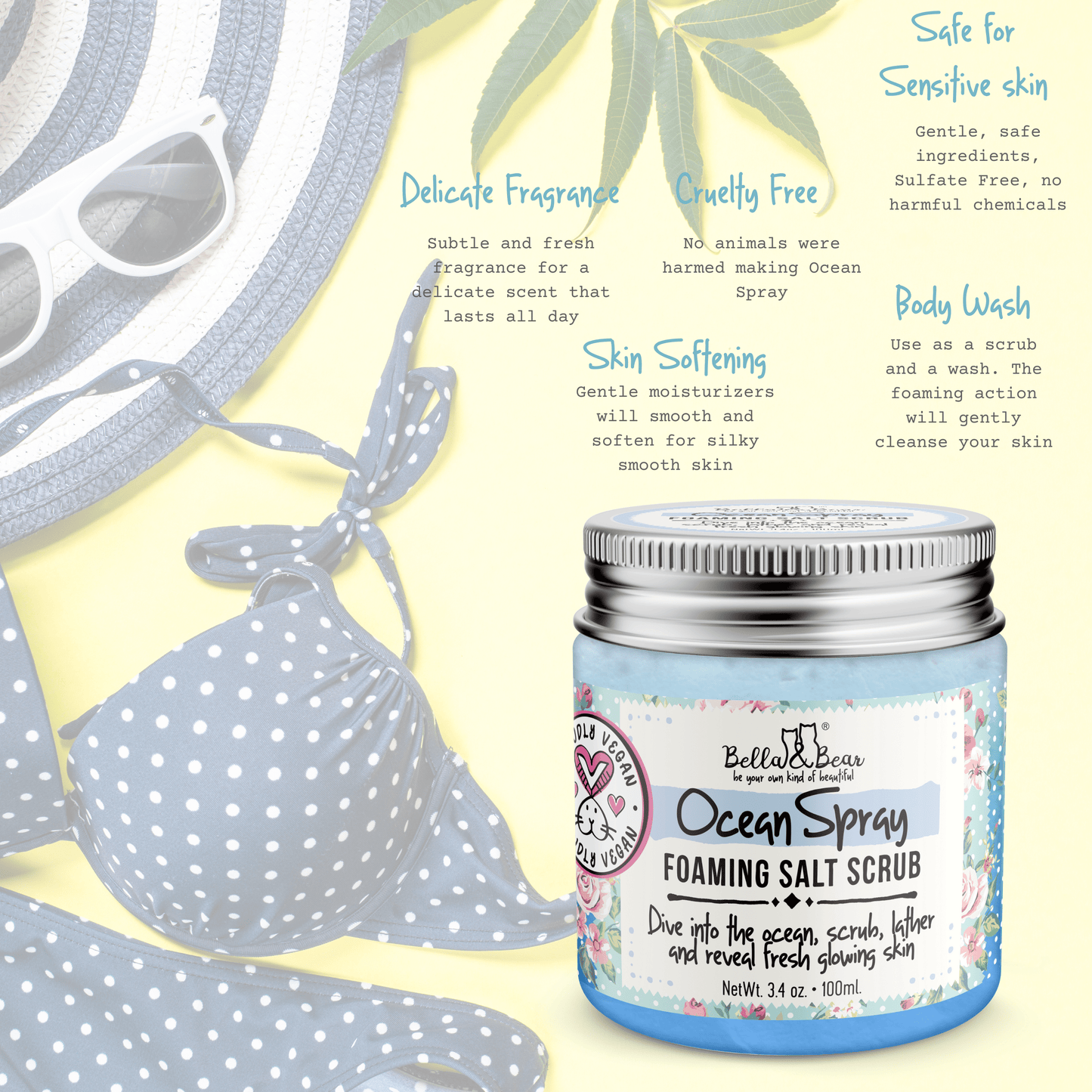Ocean Spray Body Scrub 3.4oz
