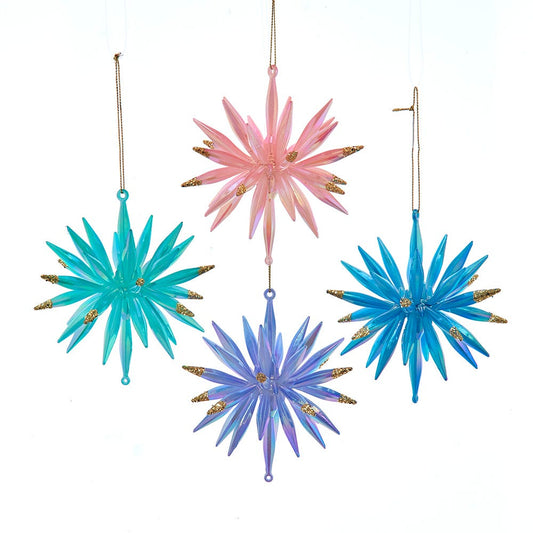 Glow In the Dark Starburst Ornament -