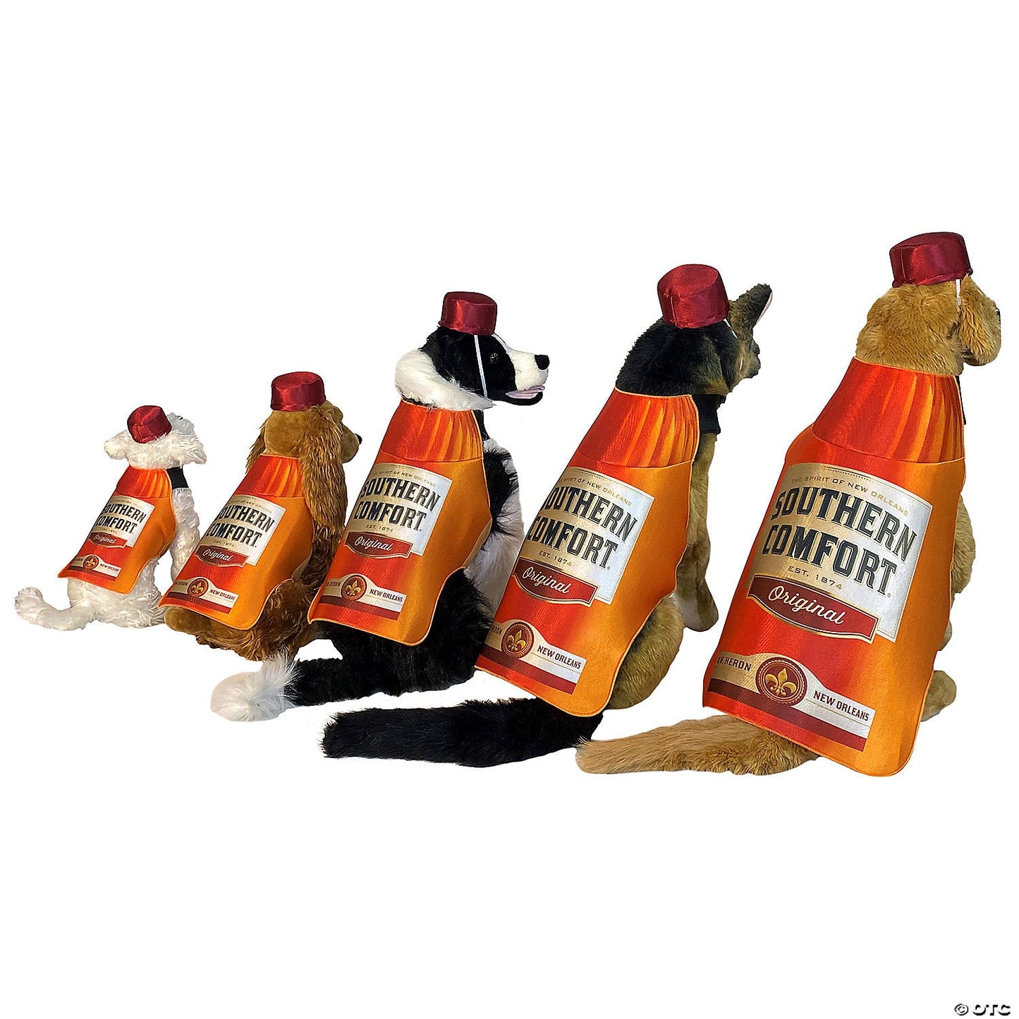 Southern Comfort Bottle Dog Costume - Small-Medium
