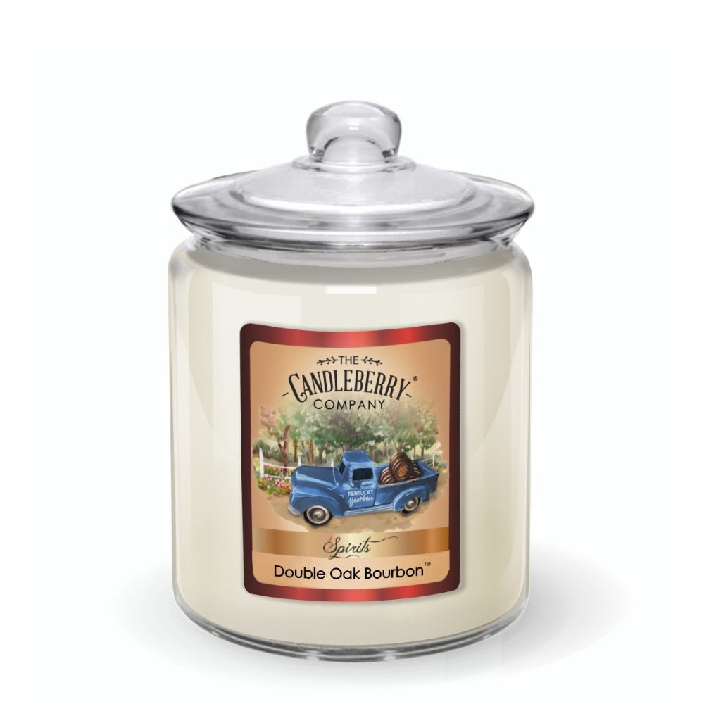 SPIRITS - Double Oak Bourbon™, 3 - Wick, Candy Jar Candle