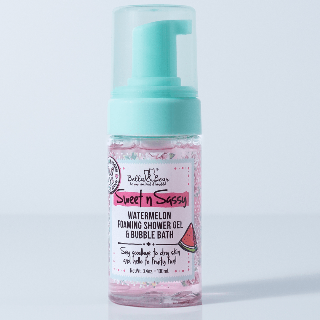 Bella & Bear Sweet 'n' Sassy Mini Foaming Shower Gel & Bubble Bath