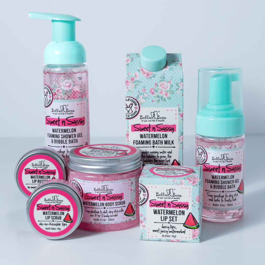 Bella & Bear Sweet 'n' Sassy Watermelon Lip Butter