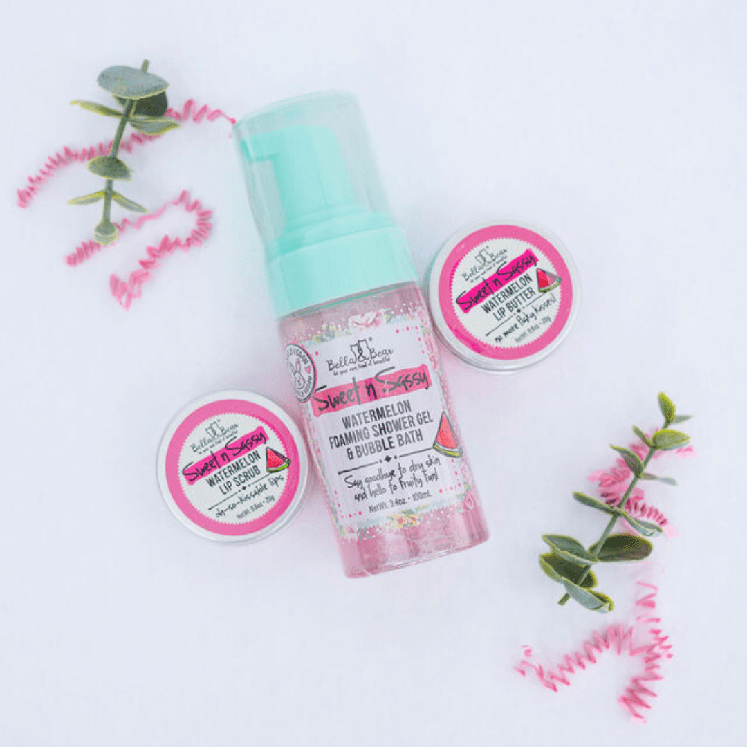 Bella & Bear Sweet 'n' Sassy Watermelon Lip Butter