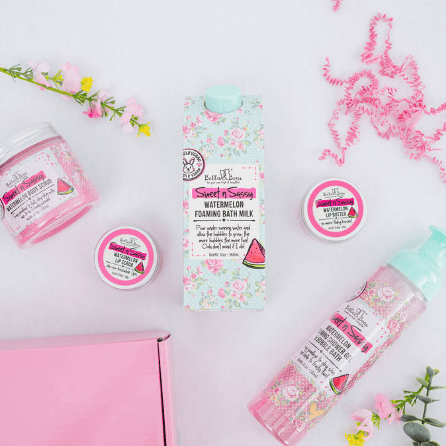 Bella & Bear Sweet 'n' Sassy Watermelon Lip Butter