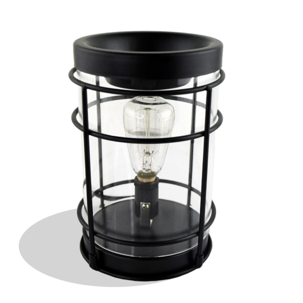 Wax Melt Warmer, W/ Safety Timer & Edison Bulb