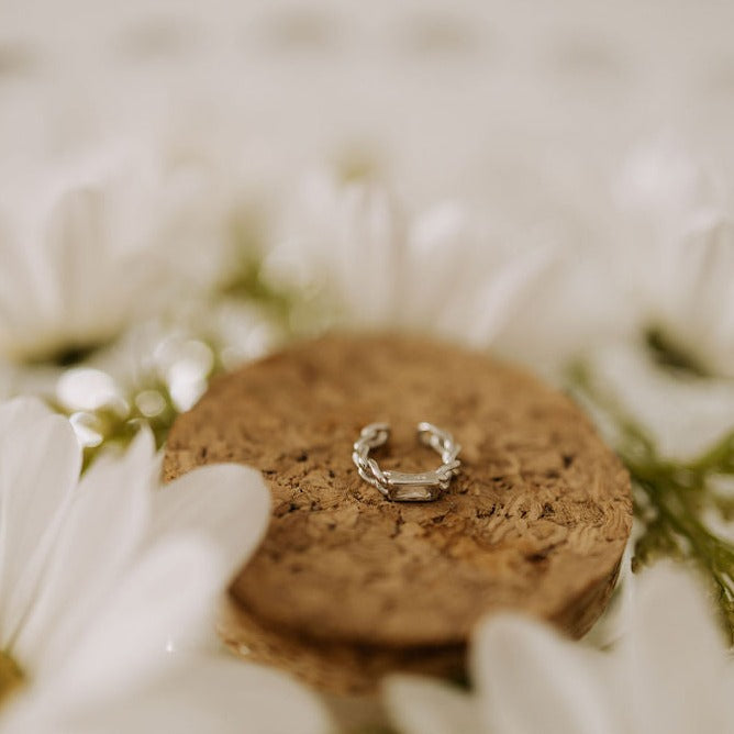 Sophie Baguette Diamond Ear Cuff