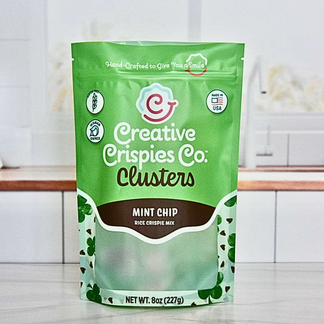 "Clusters" Mint Chip Crispie Mix Clusters