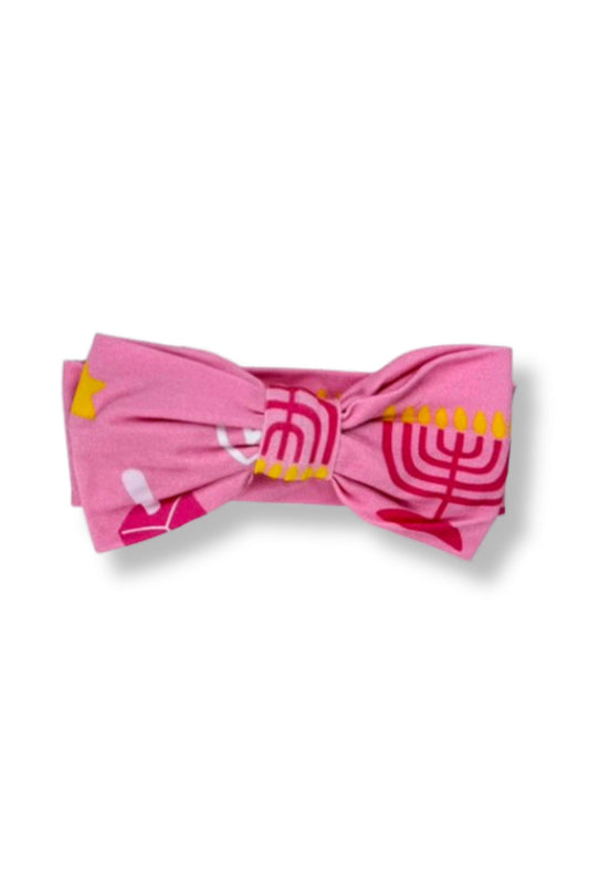 Shine Bright Pink Newborn Bow