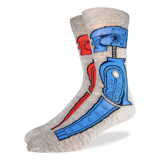 Men's King Size Rock 'em Sock 'em Robots Socks