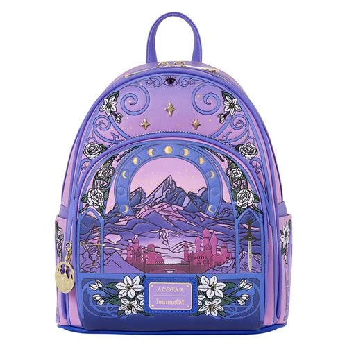 A Court of Thorns and Roses Ramiel Mountain Jasmine Scented Mini-Backpack | ACOTAR Faux Leather Bag | Loungefly