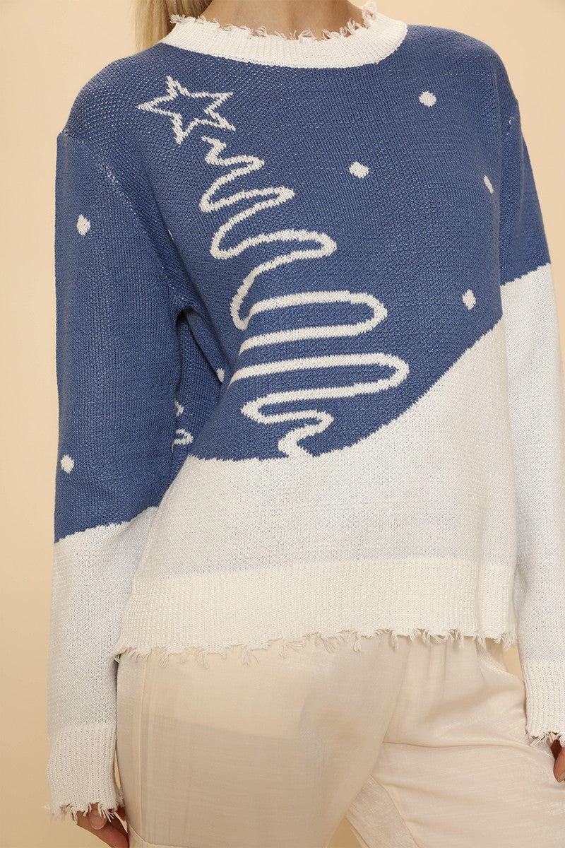 Xmas tree sweater