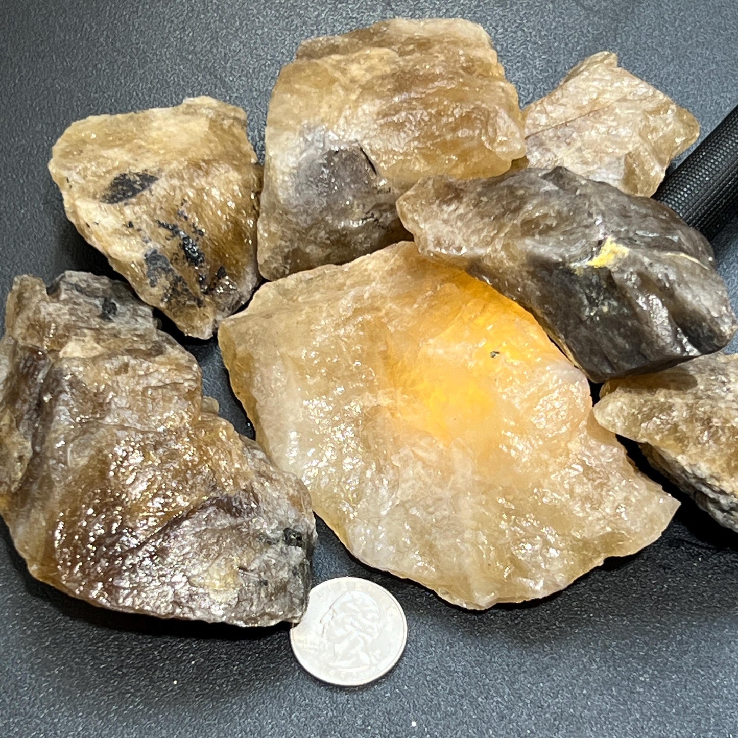 Large Citrine Crystals (Untreated) Rough Raw Stones (By The Piece or Pound)