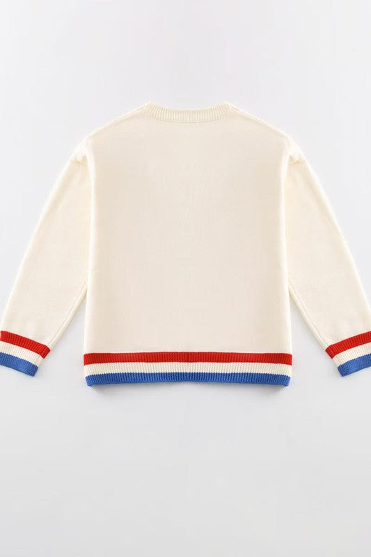 Amour Croissant Sweater