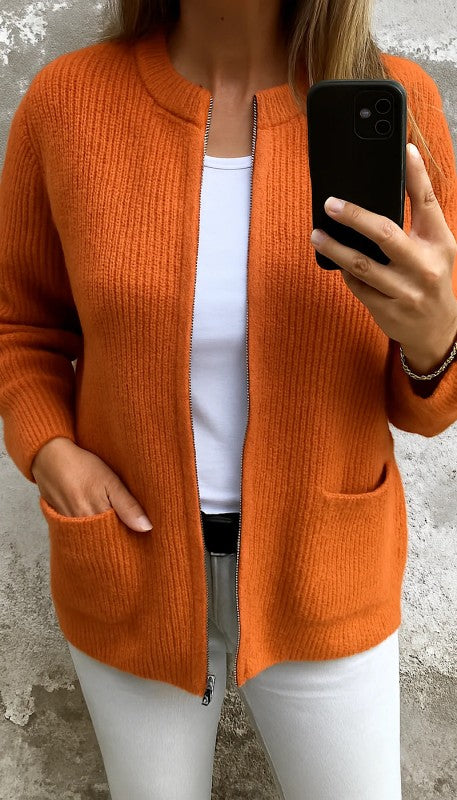 Knit Cardigan Jacket