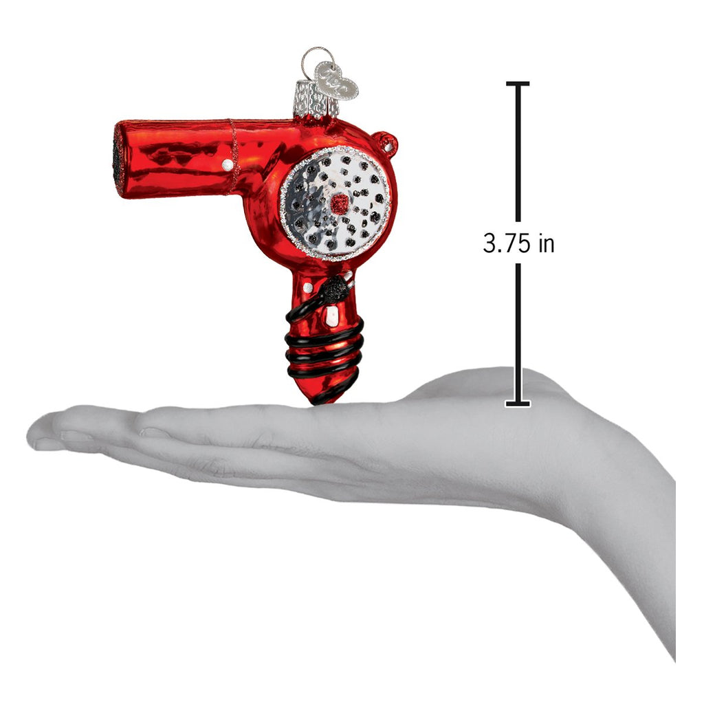 Blow-dryer Ornament