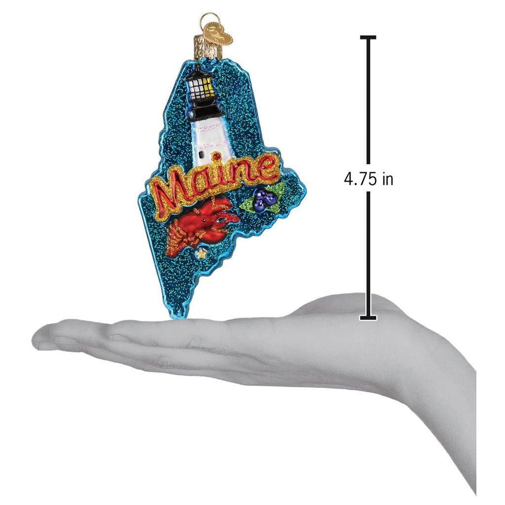 State Of Maine Ornament