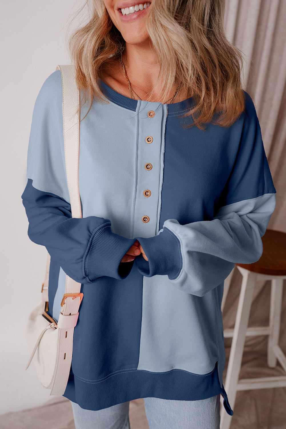 Zaria High Low Oversize Sweatshirt