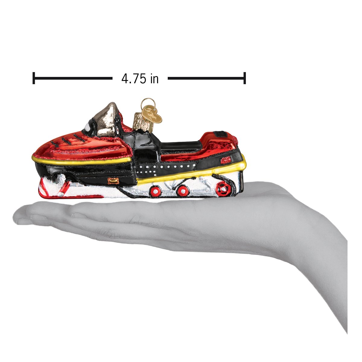 Snowmobile Ornament